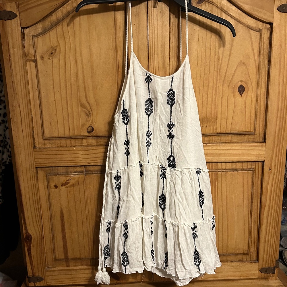 Sun and Shadow Mini Dress